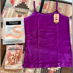 Shapermint Purple All Day Every Day Scoop Neck Cami 3XL 🤩